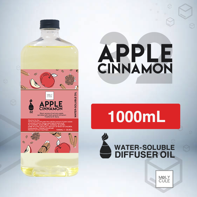 Apple Cinnamon Water Soluble Oil For Humidifier Diffuser