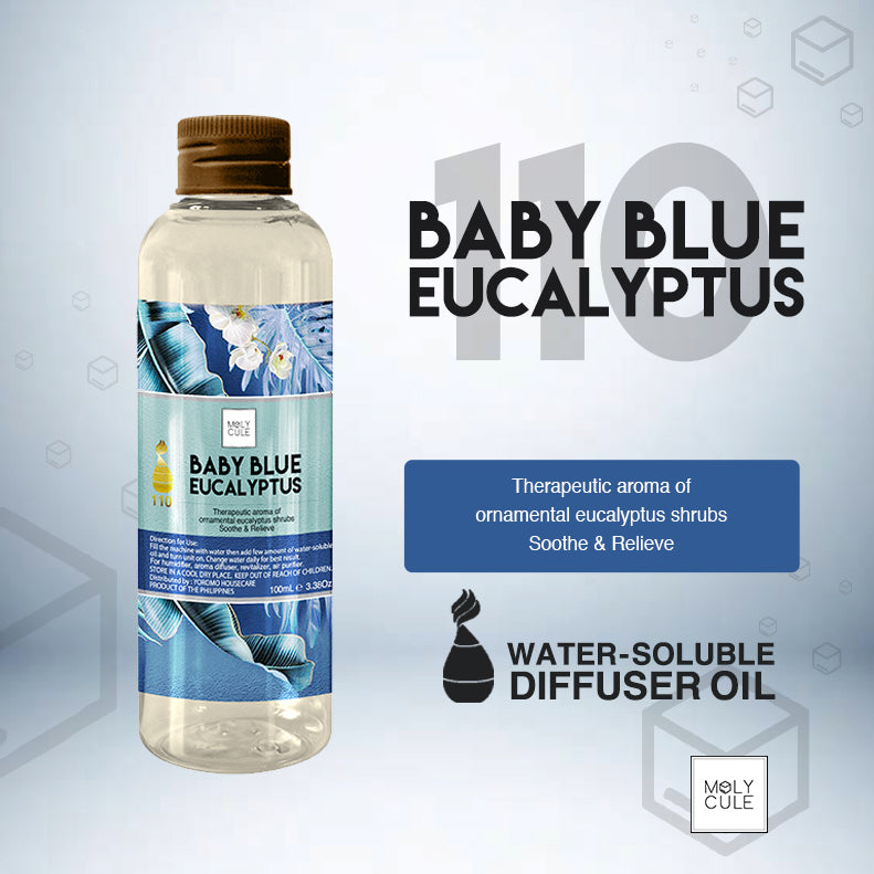 Baby Blue Eucalyptus Water Soluble Oil For Humidifier Diffuser