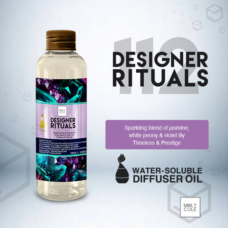 Designer Rituals Water Soluble Oil For Humidifier Diffuser