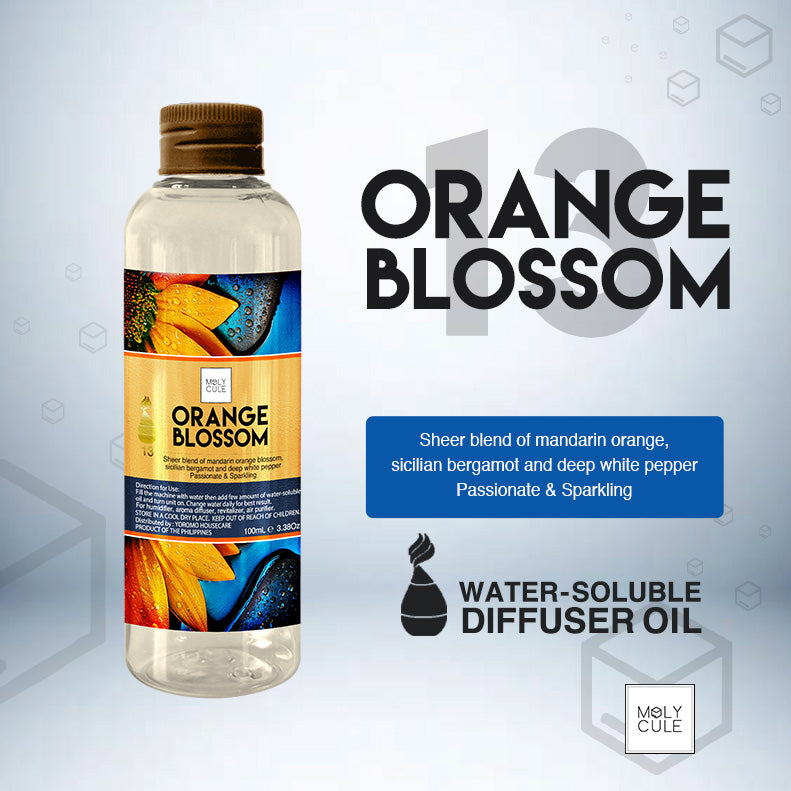 Orange Blossom Water Soluble Oil For Humidifier Diffuser