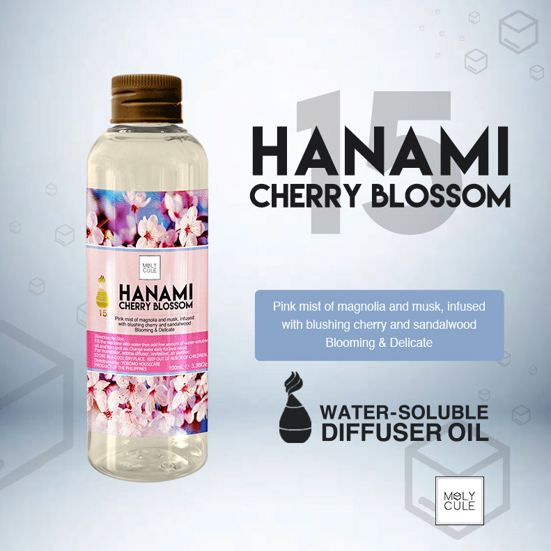 Hanami Cherry Blossom Water Soluble Oil For Humidifier Diffuser