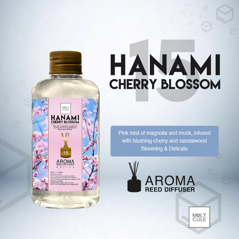 Hanami Cherry Blossom Reed Diffuser