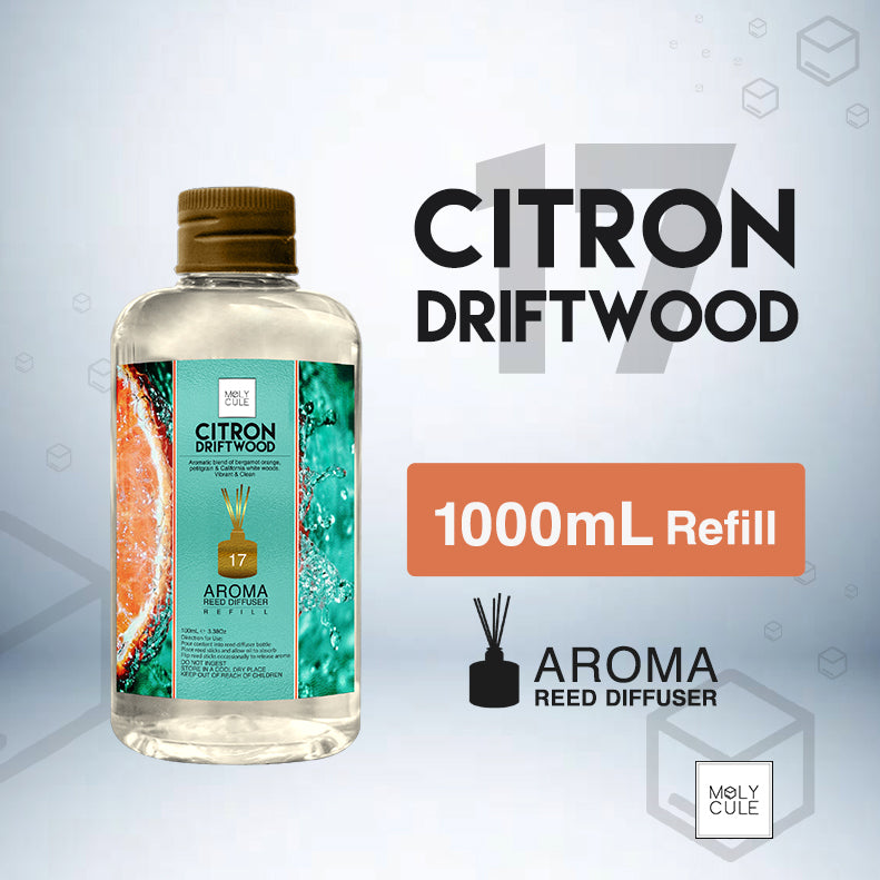 Citron Driftwood Reed Diffuser