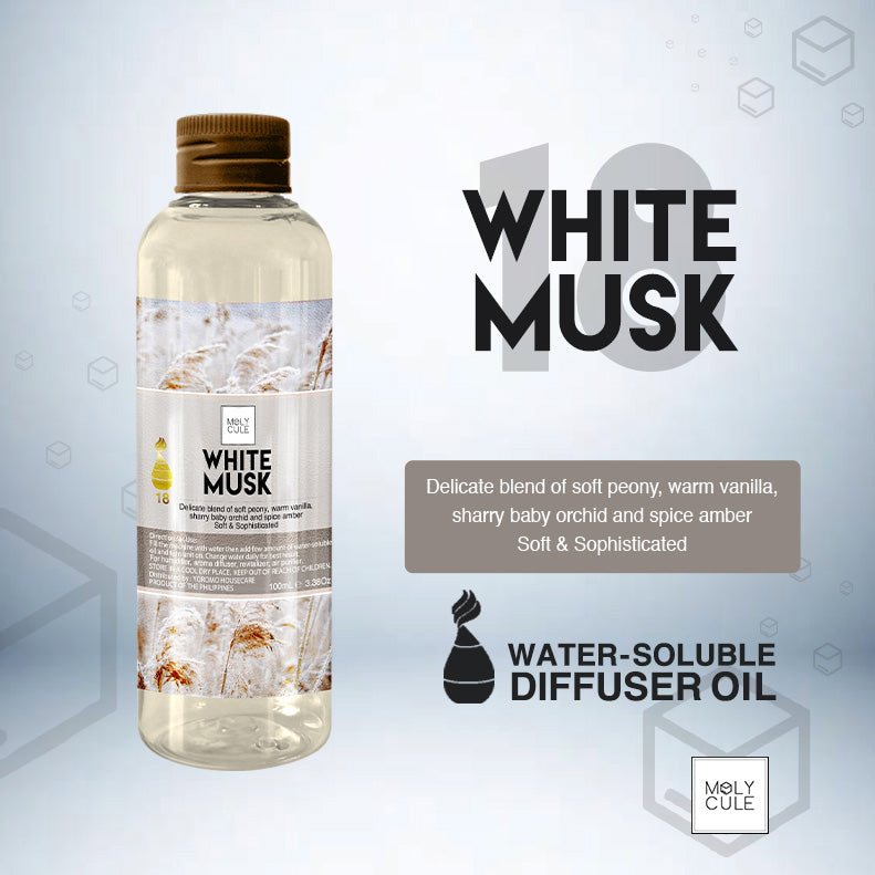 White Musk Water Soluble Oil For Humidifier Diffuser