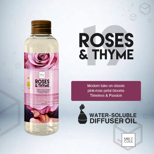 Roses & Thyme Water Soluble Oil For Humidifier Diffuser