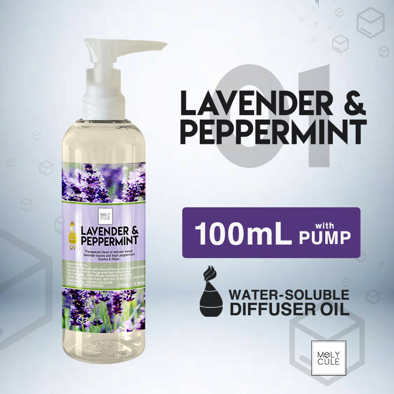 Lavender & Peppermint Water Soluble Oil for Humidifier Diffuser
