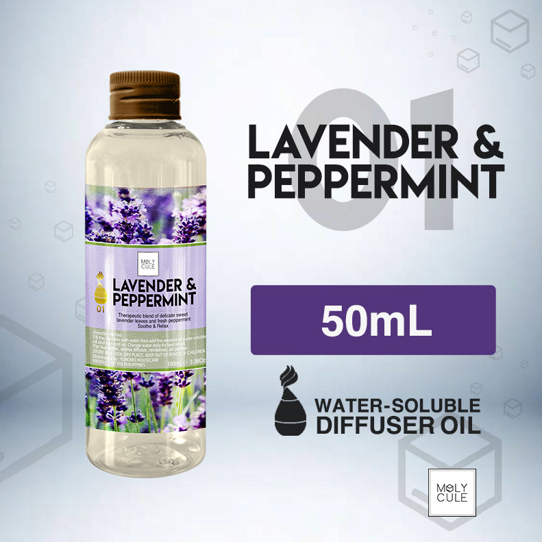Lavender & Peppermint Water Soluble Oil for Humidifier Diffuser