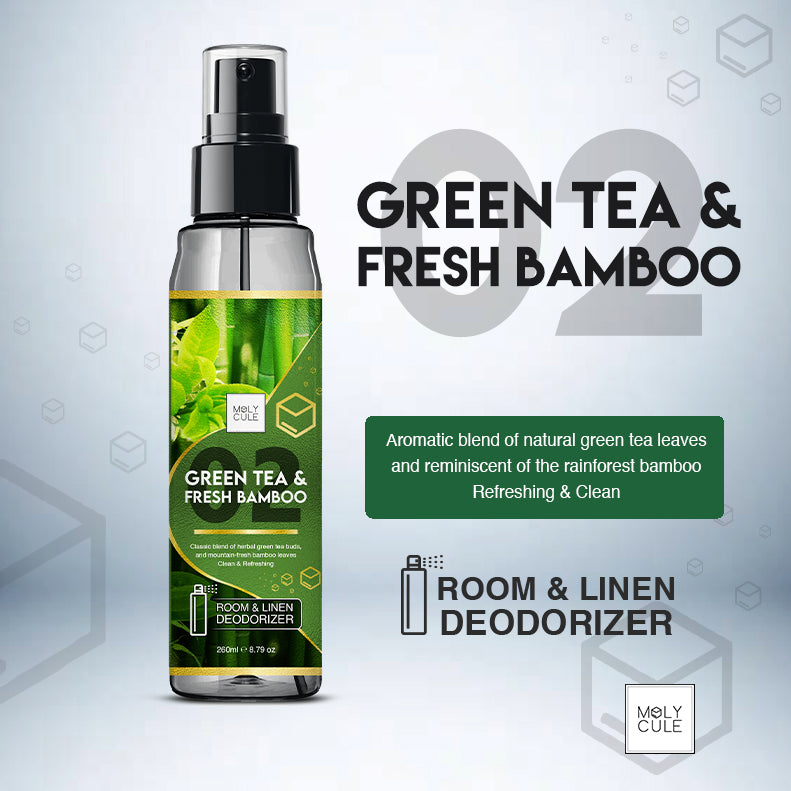 Green Tea & Fresh Bamboo Room & Linen Deodorizer Spray