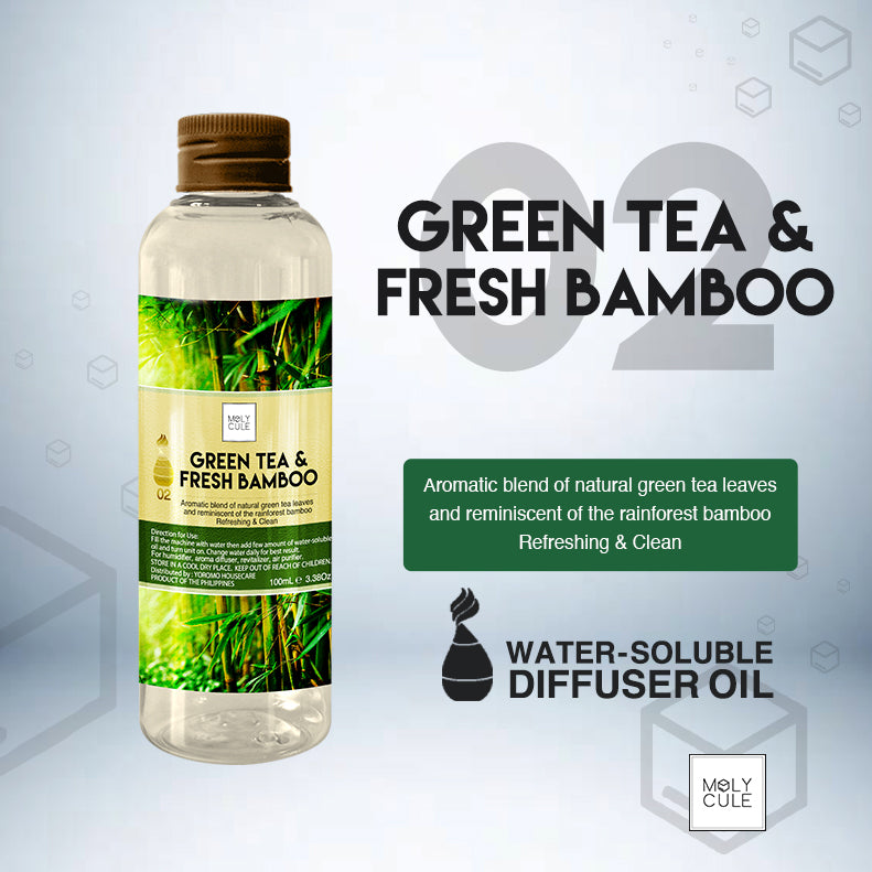 Green Tea & Fresh Bamboo Water Soluble Oil for Humidifier