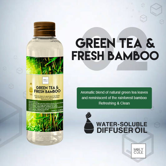 Green Tea & Fresh Bamboo Water Soluble Oil for Humidifier