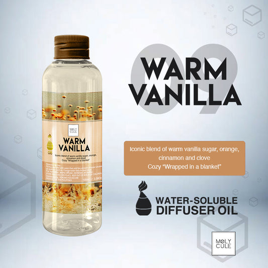 Warm Vanilla Water Soluble Oil for Humidifier Diffuser