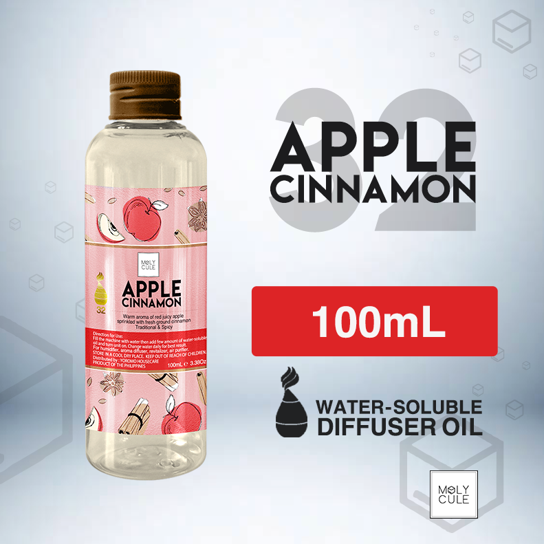 Apple Cinnamon Water Soluble Oil For Humidifier Diffuser