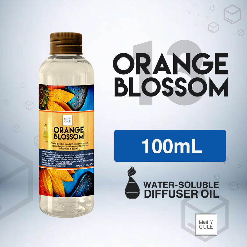 Orange Blossom Water Soluble Oil For Humidifier Diffuser