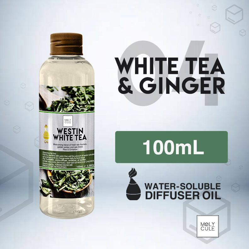 White Tea & Ginger Water Soluble Oil for Humidifier Diffuser