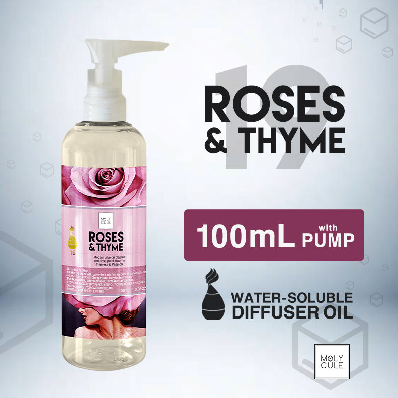 Roses & Thyme Water Soluble Oil For Humidifier Diffuser