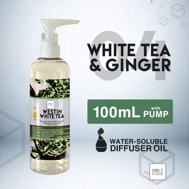 White Tea & Ginger Water Soluble Oil for Humidifier Diffuser