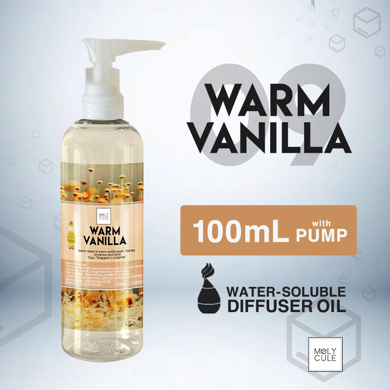 Warm Vanilla Water Soluble Oil for Humidifier Diffuser
