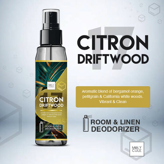 Citron Driftwood Room & Linen Deodorizer Spray