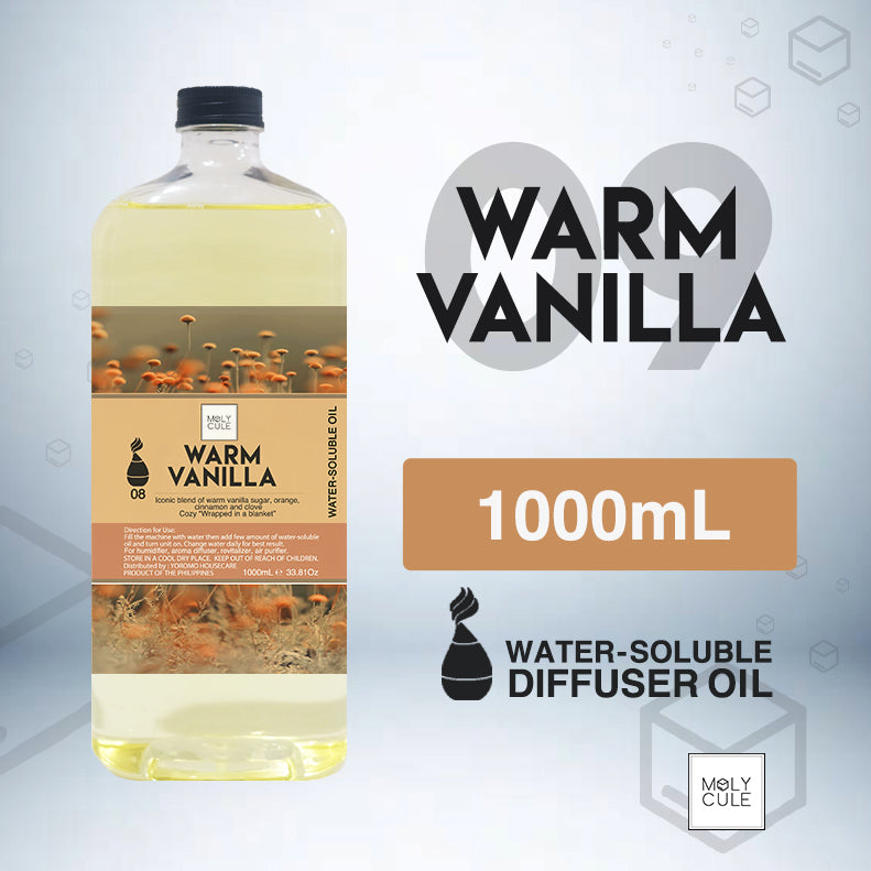 Warm Vanilla Water Soluble Oil for Humidifier Diffuser