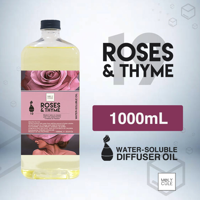 Roses & Thyme Water Soluble Oil For Humidifier Diffuser