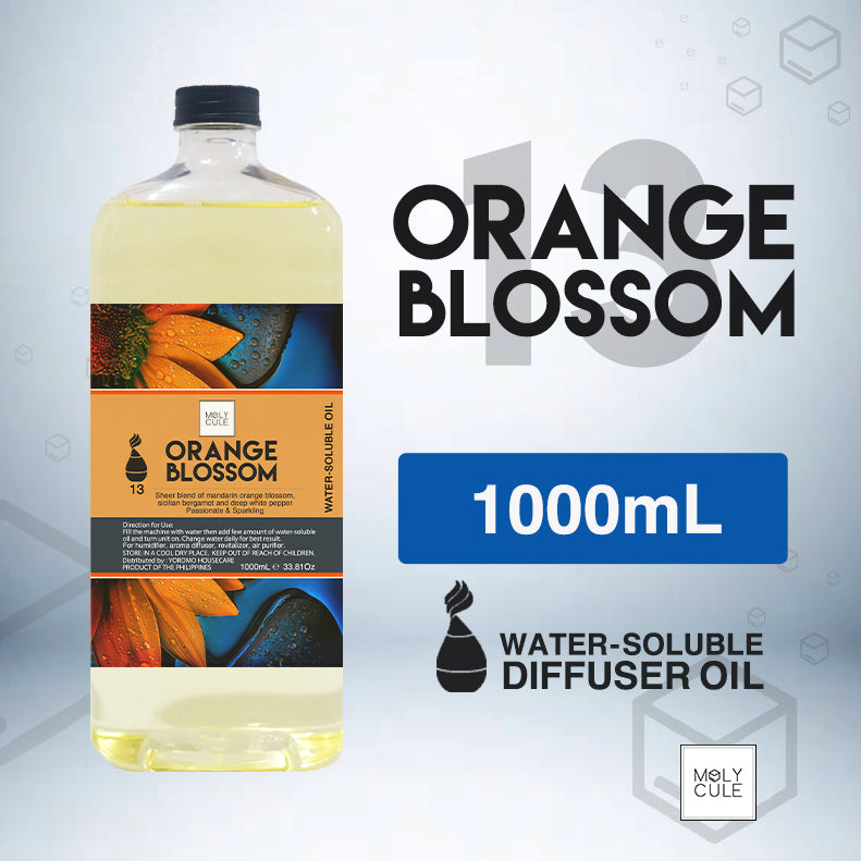 Orange Blossom Water Soluble Oil For Humidifier Diffuser