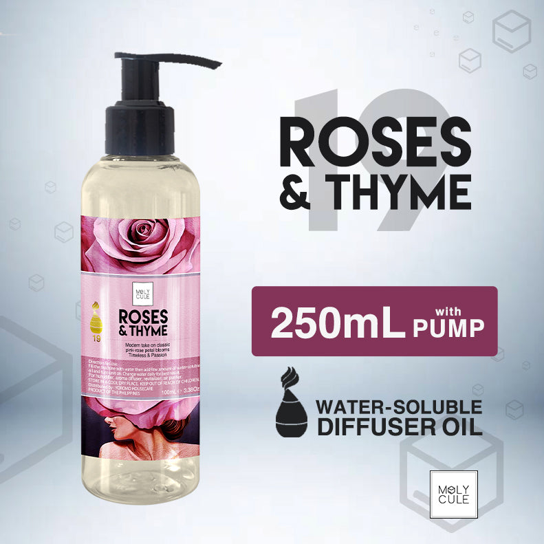 Roses & Thyme Water Soluble Oil For Humidifier Diffuser