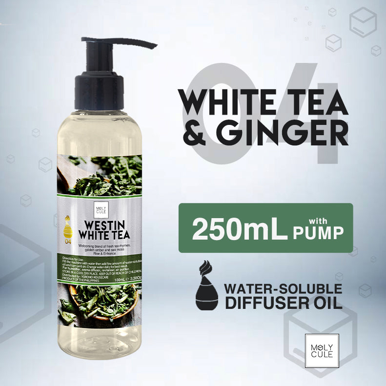 White Tea & Ginger Water Soluble Oil for Humidifier Diffuser