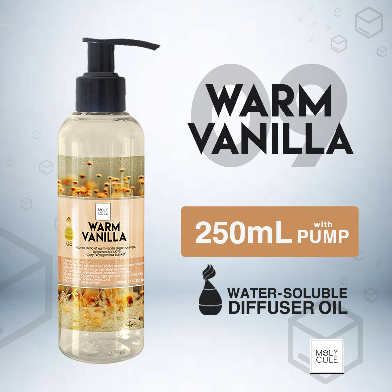 Warm Vanilla Water Soluble Oil for Humidifier Diffuser