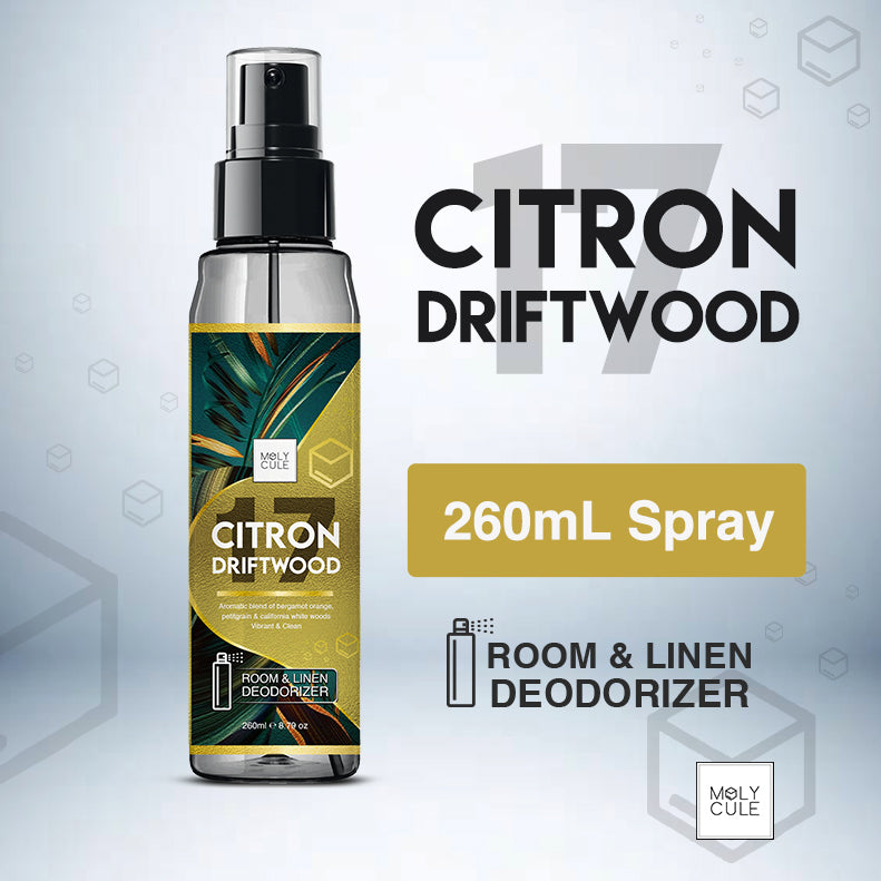 Citron Driftwood Room & Linen Deodorizer Spray