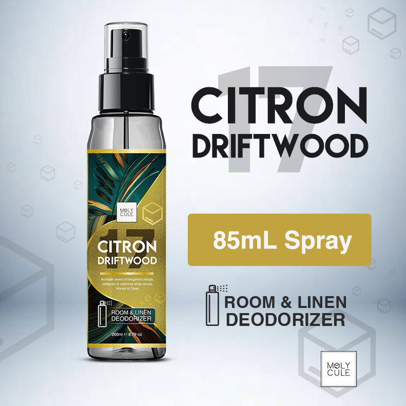 Citron Driftwood Room & Linen Deodorizer Spray