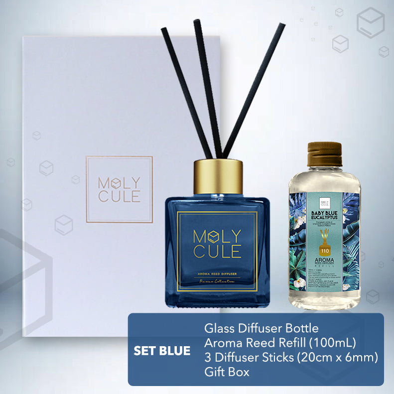 Baby Blue Eucalyptus Reed Diffuser