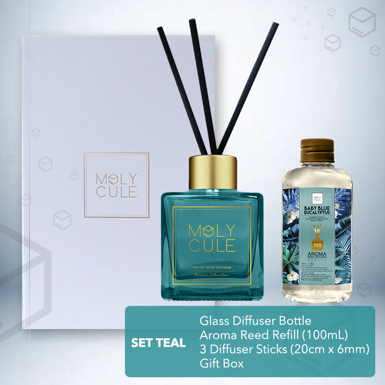 Baby Blue Eucalyptus Reed Diffuser