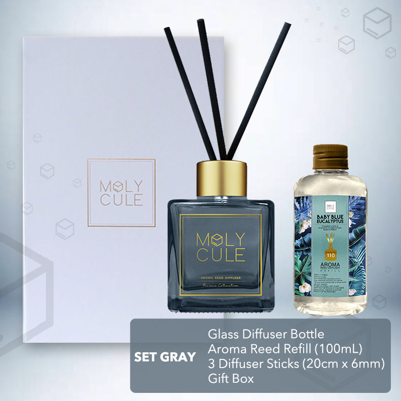 Baby Blue Eucalyptus Reed Diffuser